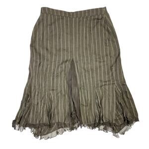 Nienhaus Woman Fairycore y2K Flare Asymmetrical Boho-Chic Skirt